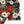 Chrisraw Kid's Japanese Crimson Daisy Ukiyo-e Short Sleeves Shirt