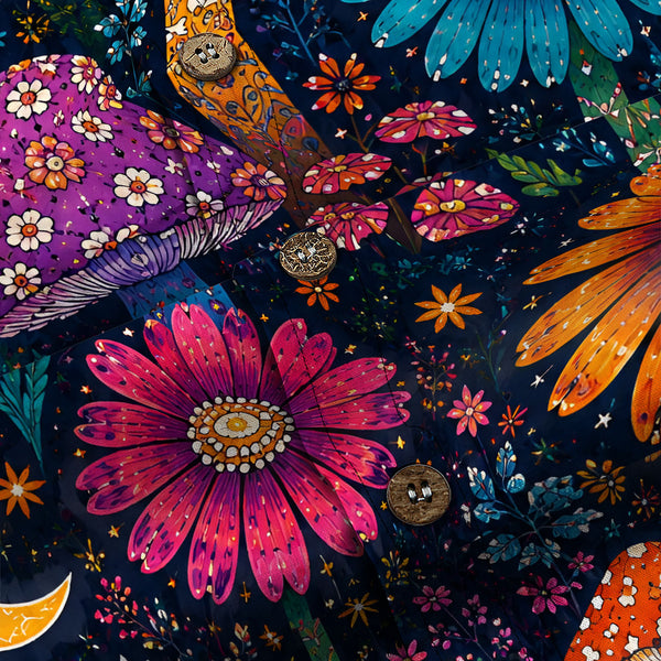 Chrisraw Yayoi Kusama Mushrooms Long Sleeves Shirt