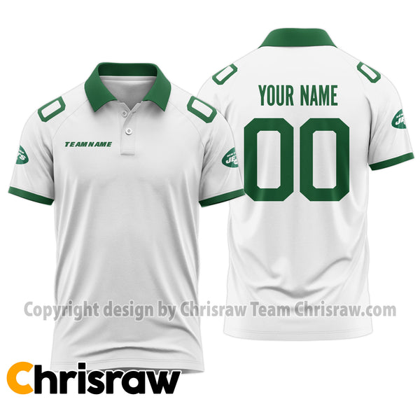 Jets Polo Custom Name & Number