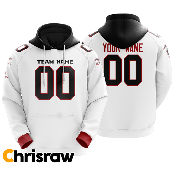 Pullover Sweatshirt Hoodie Custom Atlanta - V1