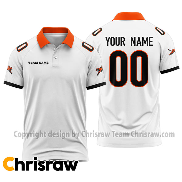 Bengals Polo Custom Name & Number