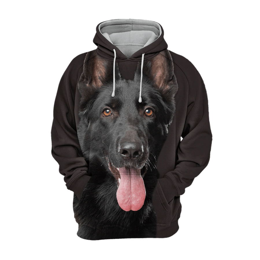 German Shepherd 3 - Unisex 3D Graphic Hoodie – Chrisraw Store