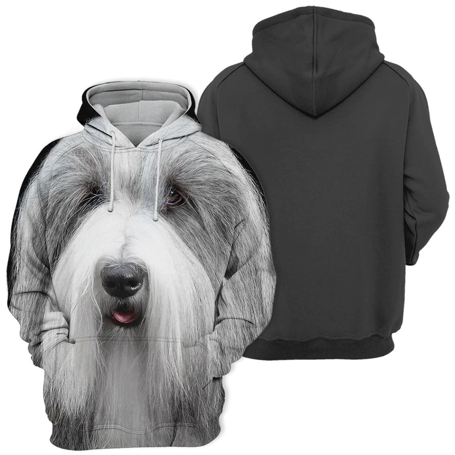Bearded Collie - Unisex 3D Graphic Hoodie
