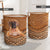 Bull Mastiff Rattan Texture Laundry Basket
