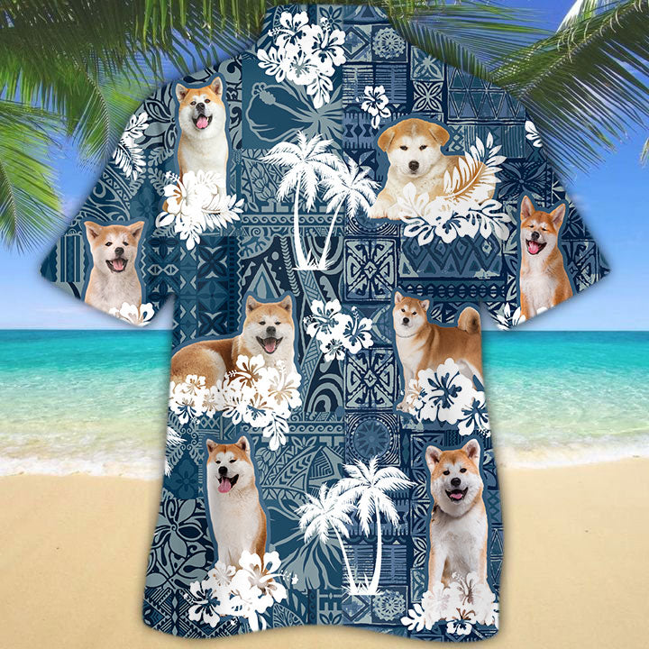 Akita Hawaiian Shirt TD01