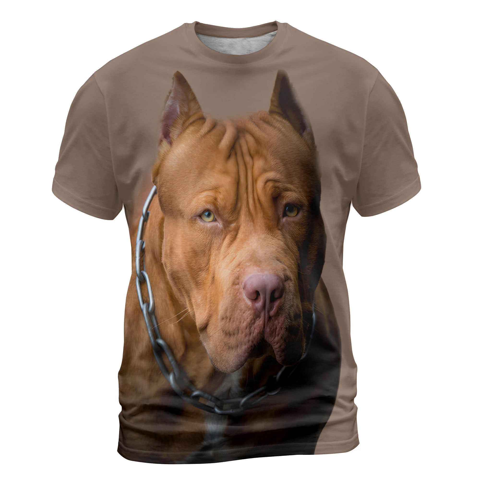 American Pit Bull Terrier - 3D Graphic T-Shirt