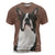 Boston Terrier 2- 3D Graphic T-Shirt