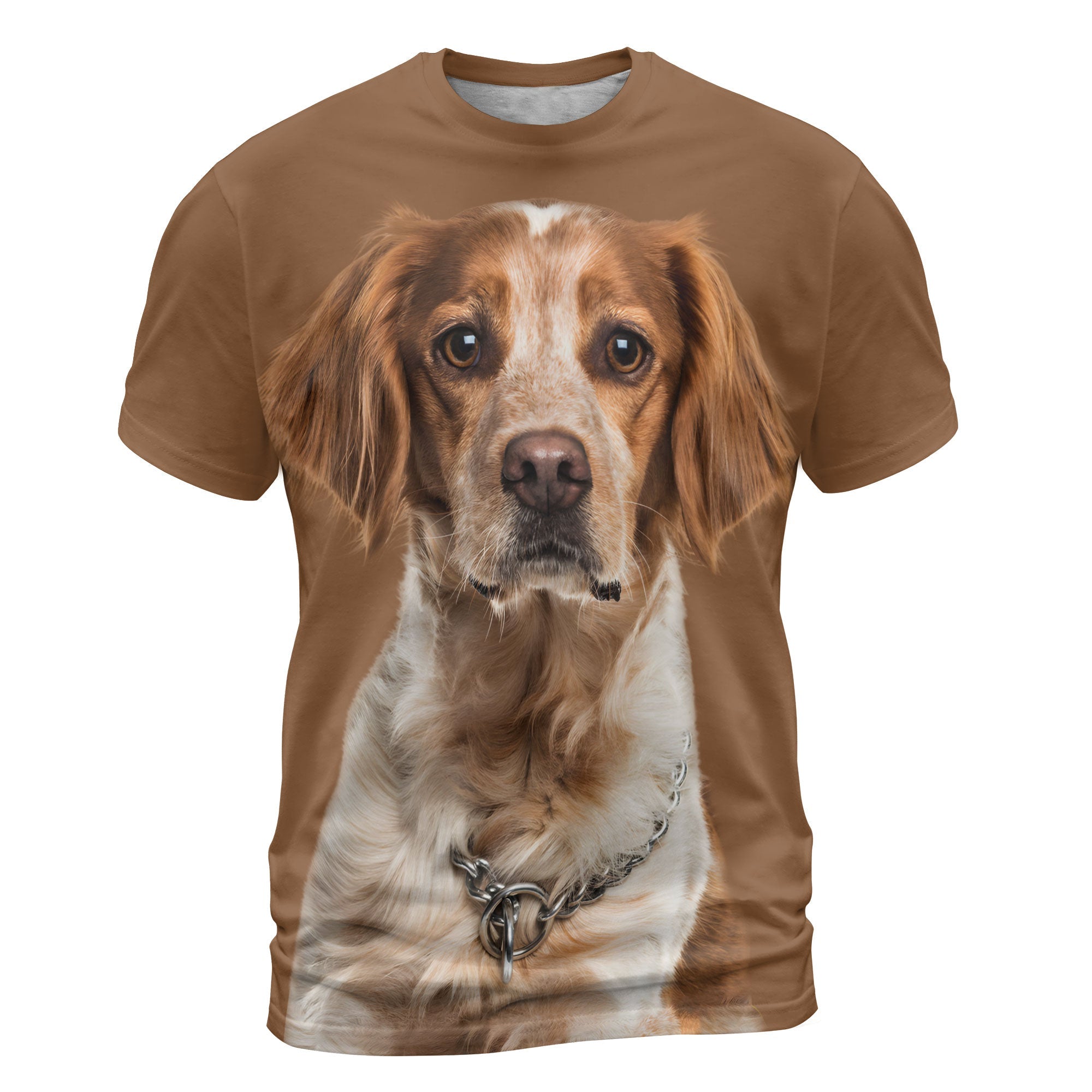 Brittany Spaniel - 3D Graphic T-Shirt