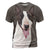 Bull Terrier 2 - 3D Graphic T-Shirt